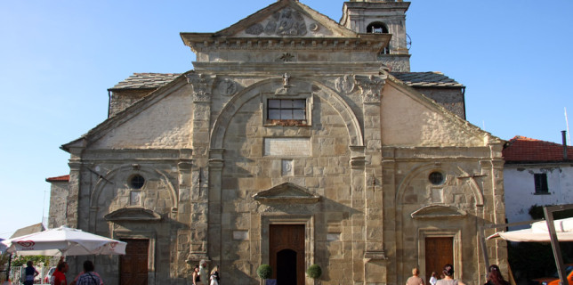 Kerk door Bramante in Roccaverano